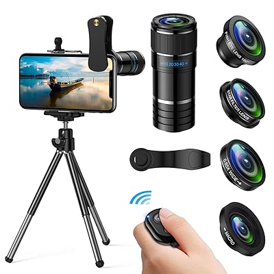 in iPhone Camera Lens Kit with Tripod and Remote Hungary Ubuy