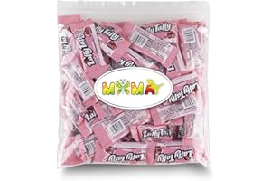 MIMA MIMA Laffy Taffy Chewy, Tangy, and Tasty Mini Taffy Wrapped Bars in Bulk - (1 Pound) (Cherry)