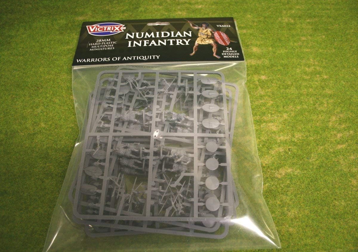 Victrix VXA024 - Numidian Infantry - 24 Figure Set - 28mm Plastic Miniatures - Warrior of Antiquity - Image 5