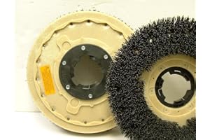 GUNN BRUSH CO. 20" Machine Grit Stripping Brush w/Plate 18GX92