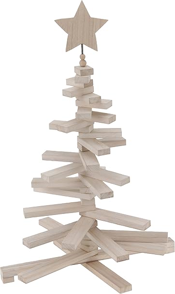 Albero Di Natale In Legno Amazon.Viscio Trading Albero Flessibile Legno 1x1x70 Cm Amazon It Casa E Cucina