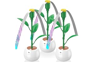 JUTIMER Fly Fans for Tables, Fly Repellent Fan for Outdoor & Indoor, USB or AA Batteries Powered, Portable Fly Fan with Soft Blades Keeps Flies Away, Fly Repeller for Restaurant, BBQ, Party (3 Pack)