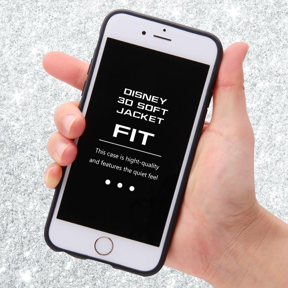 Amazon Co Jp レイ アウト Iphone6 6s ケース ディズニー3dレリーフソフト モノクロケース ミニー Rt Dp7m Mn 家電 カメラ