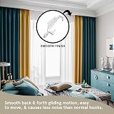 Gadget Planet Plastic Curtain Hooks Pack of 40 Gliders For Track view 6