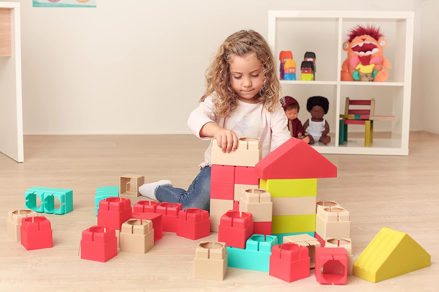 Miniland ECO SUPER KIM BLOC 40 PCS, Multicolor - Image 3