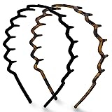 Kitsch Zig Zag Headbands for Women Non Slip