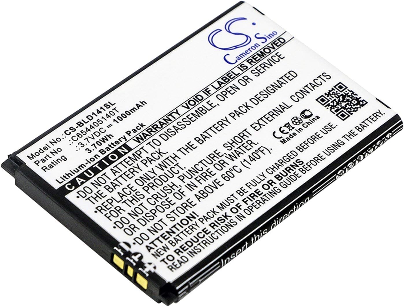 VINTRONS Battery for BLU D140K, D141K, Dash JR K,