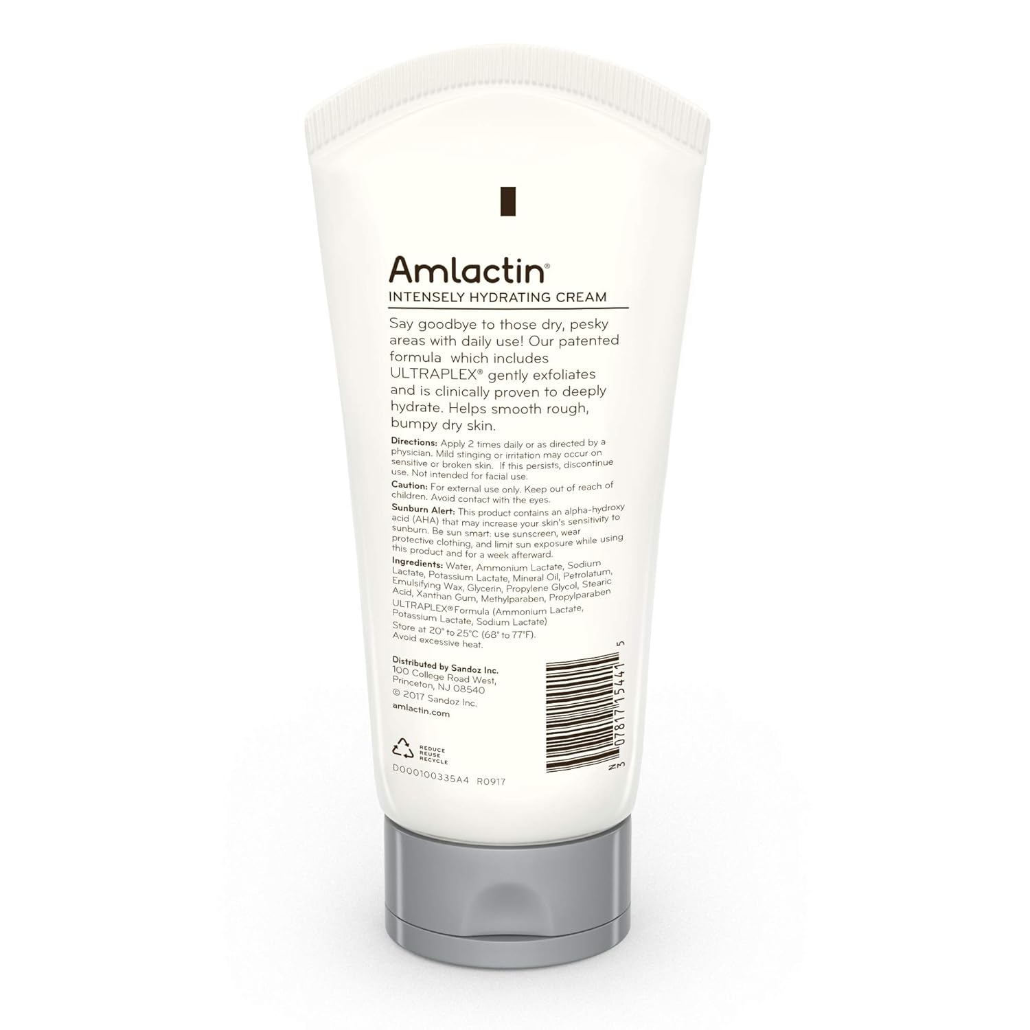 Amlactin Ultra Smoothing Intensely Hydrating Body Cream, 4.9 Oz : Beauty