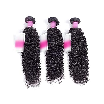Amazon Com Brazilian Hair Bundles 100 Human Hair Non Remy Kinky