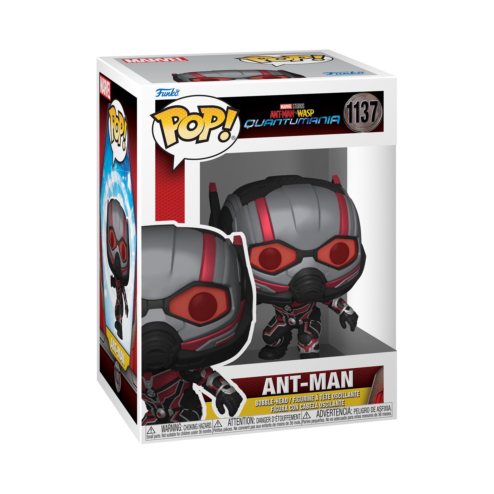 Funko POP! Movies: Marvel - Ant Man Quantumania - Ant Man - Collectable Vinyl Figure - Gift Idea - Official Merchandise - Toys For Kids & Adults - Model Figure for Collectors and Display
