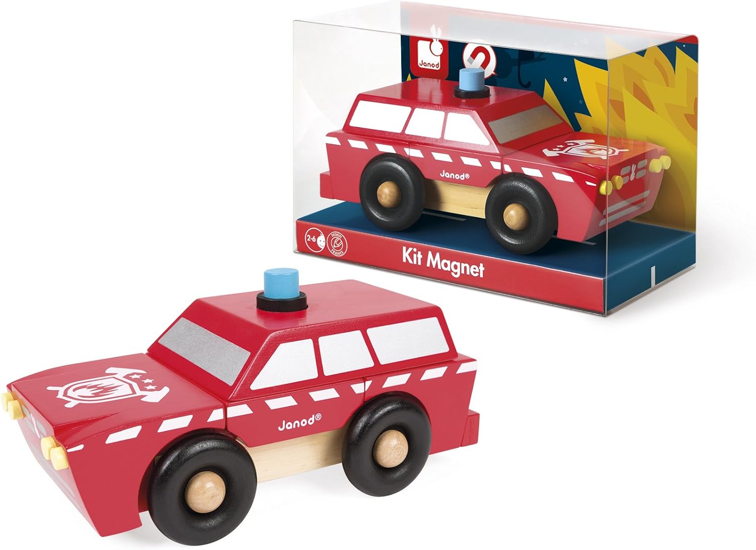 janod diy fire truck