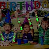 Leesgel Luminous Temporary Tattoos for Kids - 380 Styles Party Favors, 30 Sheets view 6