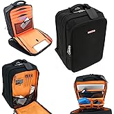Jetpack Remix DJ Backpack for DVS, Mobile, or Club Gig Set, Bag Carry Laptop, Stand, Midi Controller, Tablet, Headphone, Vinyl Records, USB Mobile Devices, Needle Case, Cables, Microphone & More
