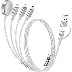 4-in-2 Multi Charging Cable for Apple Watch