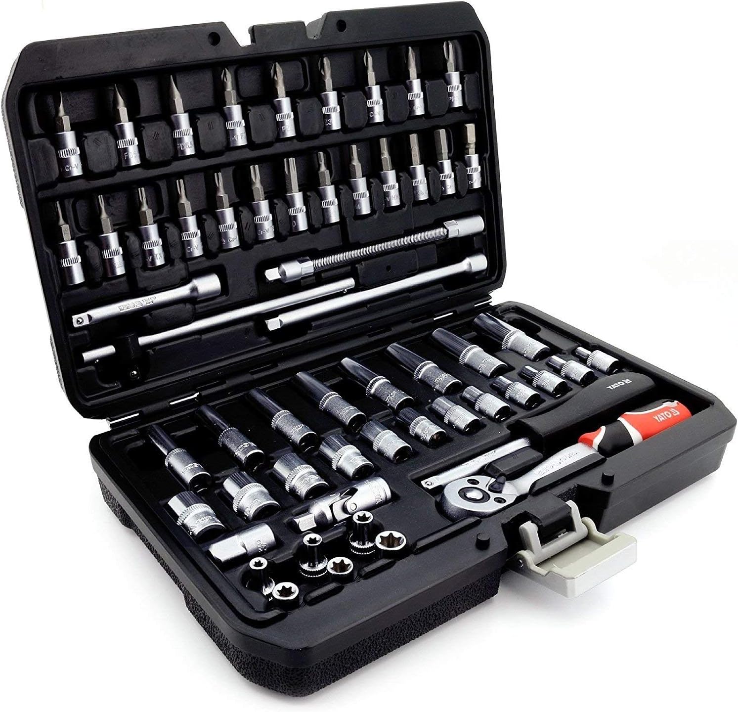 YATOYT-14474 46 Pcs Square Drive Socket Set - View #2