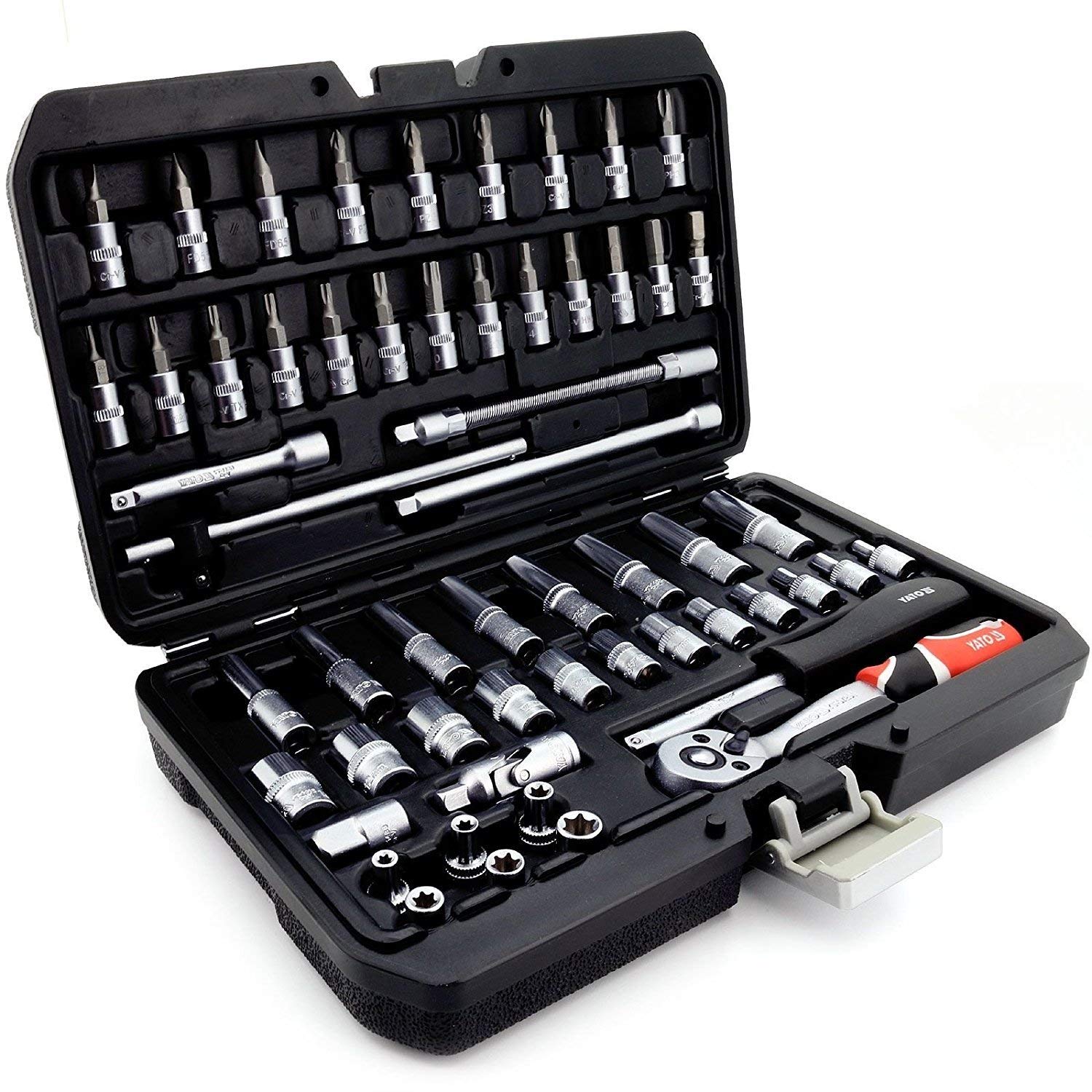 YATO YT-14501 - Socket Set 1/4 "56pcs
