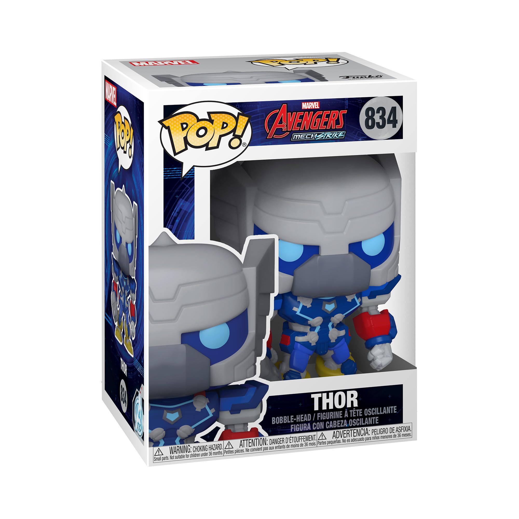 Funko POP! Marvel Mech-Thor Comics Vinyl - Marvel Comics - Collectable Vinyl Figure - Gift Idea - Official Merchandise - Toys for Kids & Adults - Comic Books Fans - Model Figure for Collectors