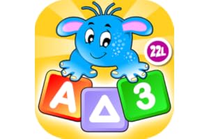 Preschool All In One Learning: Basic Skills Space Learning Adventure A to Z: Learn to Read Letters, Tracing, Numbers, Coloring Book, Shapes and Colors - Educational Toy for Baby, Toddler & Kindergarten Explorers by Abby Monkey® Kids Clubhouse Games