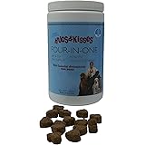 HUGS & KISSES Warren Eckstein's Four-in-One Vitamin Mineral Supplement Treats for Dogs
