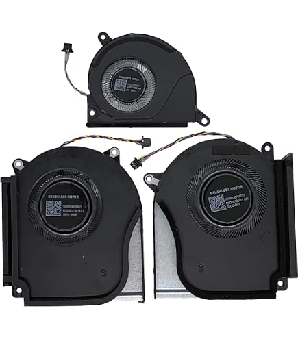 Amazon.com: LANDALANYA Replacement New CPU GPU and Small Fan for