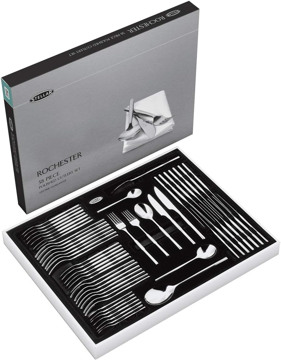 Super Saturday Stellar Rochester Cutlery Set Stainless ...