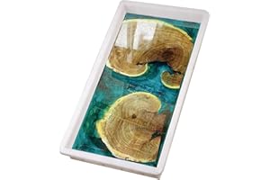 Kalinta No Seal Reusable Epoxy Mold, 23x11x3 Inches Large Resin Mold for River Table, Cutting Board, River Coffee Table, Resin Art, DIY Art Home Decoration