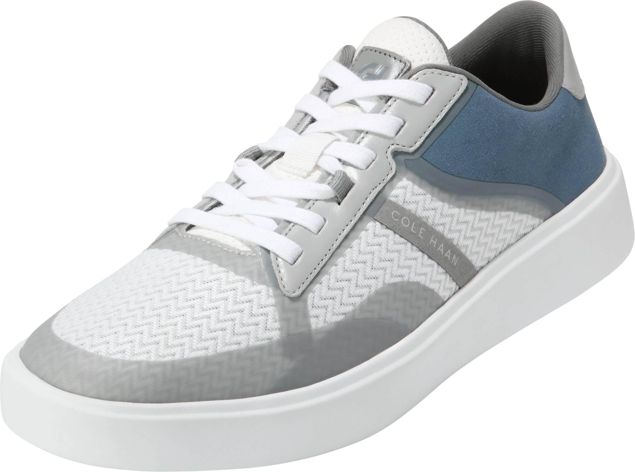 Cole Haan Men’s Grand Crosscourt Winner, Sea Stone/China Blue/Optic White, 7.5-W US