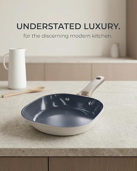 LEGACY CULINARYWARE 8 INCH CERAMIC NONSTICK FRYING PAN – DUAL CERAMIC COATING INSIDE & OUT, PFAS/PFOA-FREE SKILLET, INDUCTION COMPATIBLE & DISHWASHER SAFE, STAY-COOL HANDLE, ECO-FRIENDLY EGG PAN