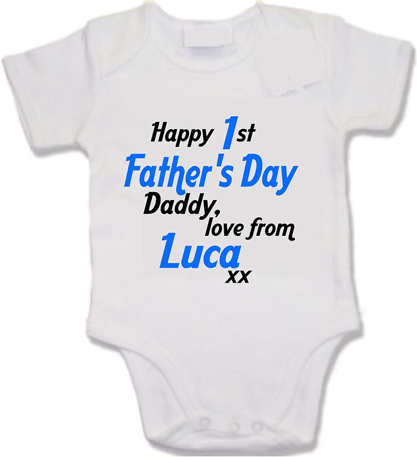 customised baby vest