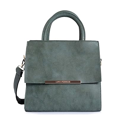 Lino Perros Womens Satchel (Green)