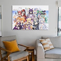 Generic Date A Live Poster Art Wallpaper (2) Canvas