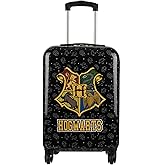 Bioworld Harry Potter Crest 20-Inch Carry-On Hardside Spinner Luggage