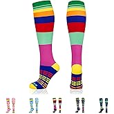NEWZILL Medical Compression Socks for Women & Men Circulation 20-30 mmHg, Best Support for Running Athletic Cycling Nursing Travel Work and Fitness