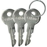 CH501 501CH Ignition Keys for from CH501 Truck Tool Box Lock RV Trailer Boats (3 Pack)