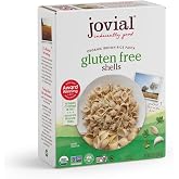 Jovial Whole Grain Brown Rice Shells Pasta, Pasta Shells, Dairy Free, 12 Oz | Gluten Free, Cooks Firm, Award Winning Taste, Made in Italy
