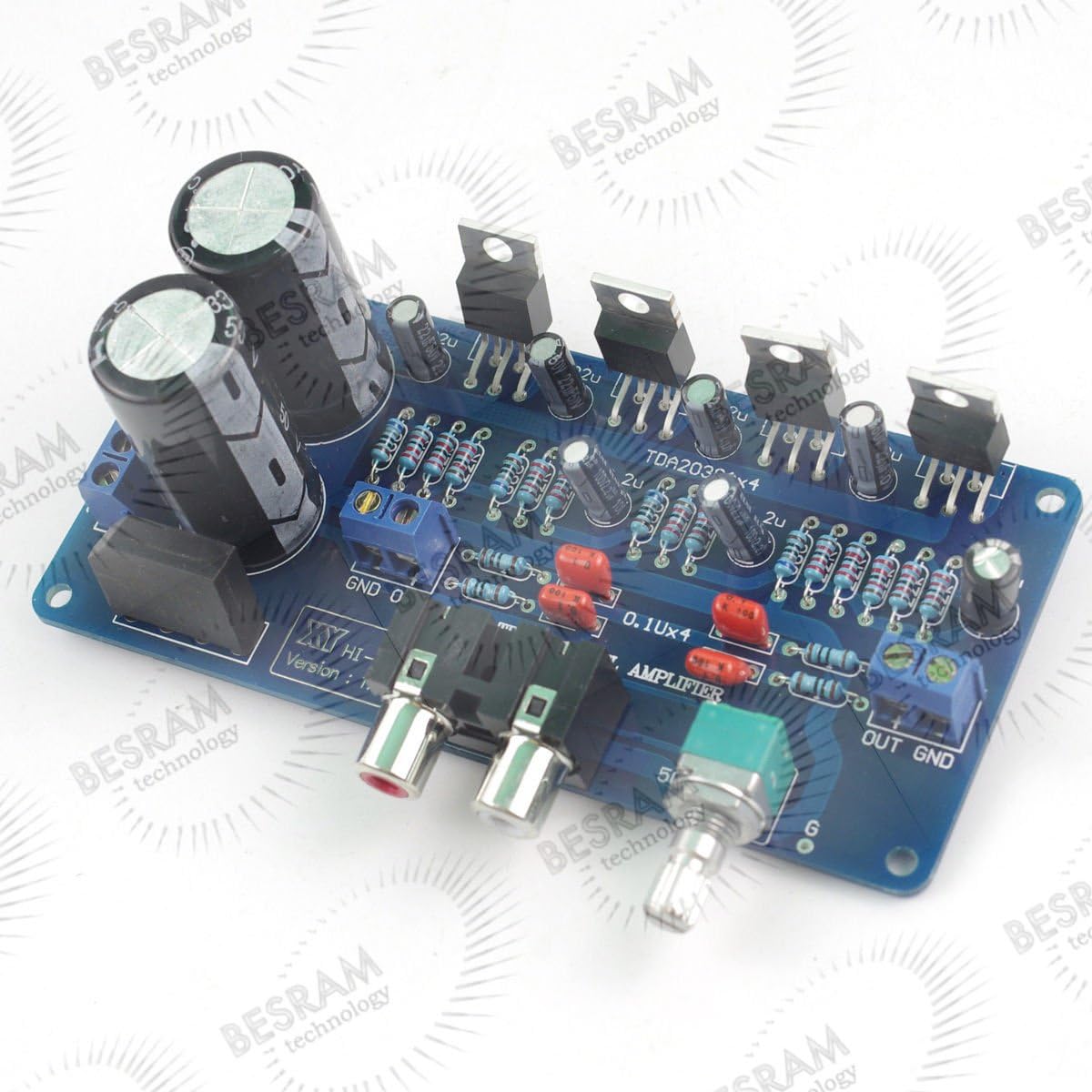 Btl Tda2030 a amplificateur Amp Board composants DIY Kit 34 Wx2