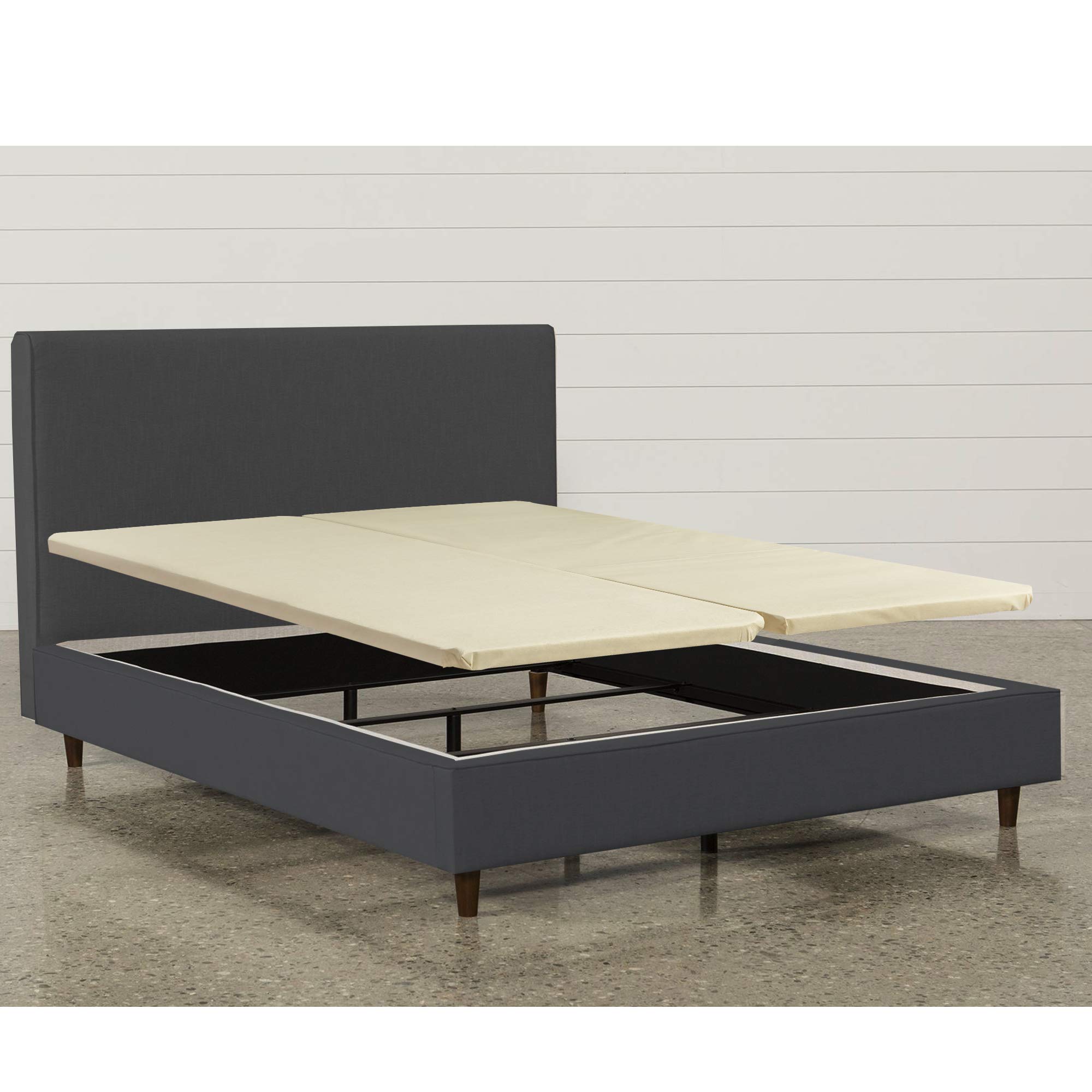 Mayton 1.5-Inch King Size Bunkie Board for Mattress Solid Wood Bed Support No Assembly Required, 78x79