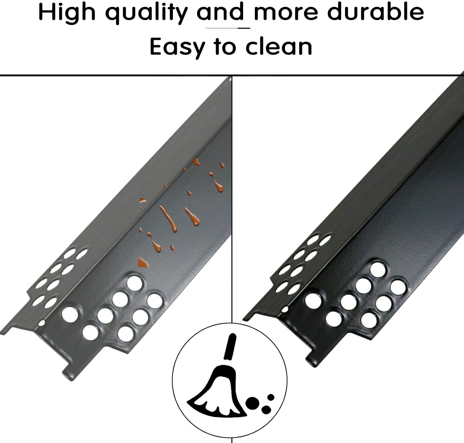 Hisencn Grill Replacement Parts for Charbroil 463436215, 463436214, 463436213, 463439915, 467300115, 463439914, 461372517, G432-Y700-W1, G432-0078-W1, Grill Burner, Heat Plate, Crossover Tube : Garden & Outdoor