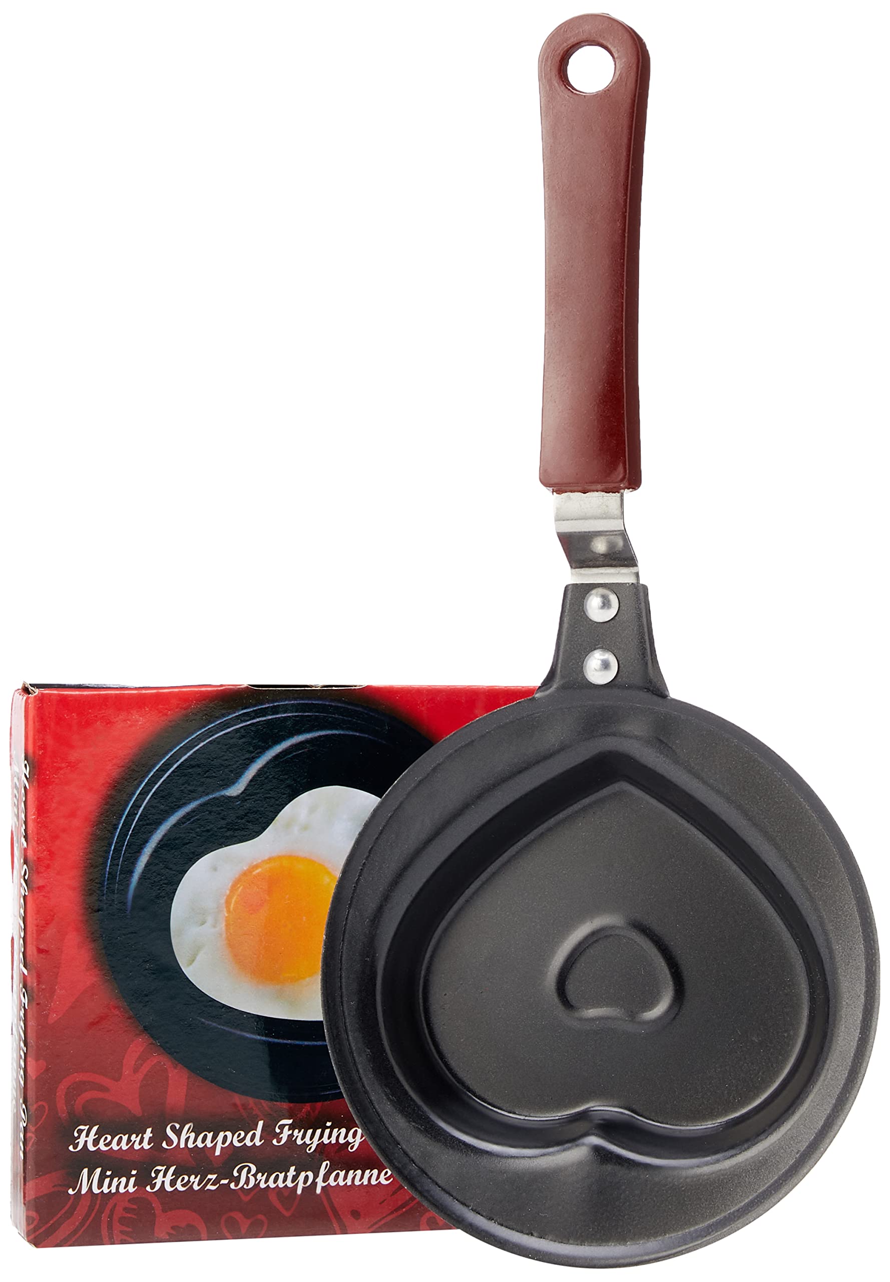 Novelty Mini Shaped Frying Pans - Many Styles (Heart)