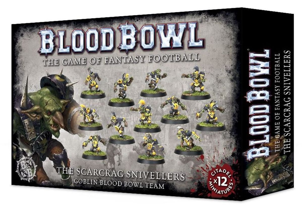 GAMES WORKSHOP 99120909002 "Scarcrag Snivellers Blood Bowl Team Plastic Kit