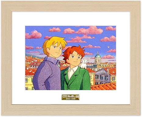 Amazon キャラファイン 世界名作劇場 ロミオの青い空 ロミオとアルフレド アートフレーム ポスター オンライン通販