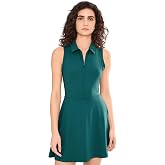 TravisMathew Moveknit Sleeveless Zip Dress