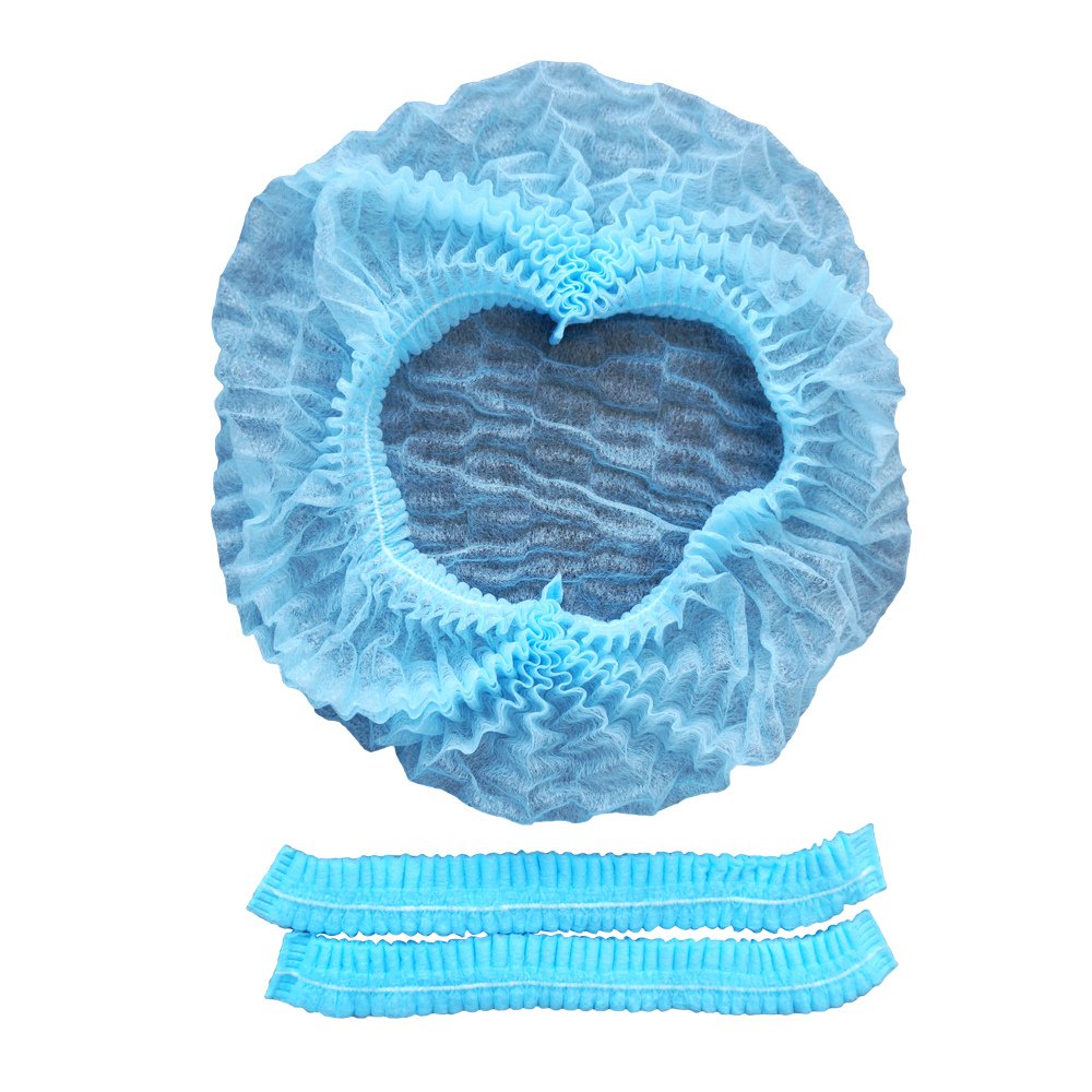Raytex Disposable Mop Mob Caps Clipped Hair Head Cover Net NonWoven