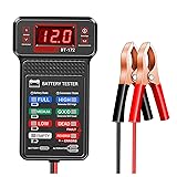 Car Battery Testers with LCD Display & LED