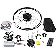 20"Front/Rear Wheel Conversion Kit, Ebike Conversion Kit for Electric Bike 20" Front or Rear Wheel Electric Bicycle Hub Motor Kit 48V 1000W/36V 250W Waterproof Electric Bike Conversion Kit USA STOCK