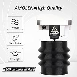AMOLEN TPU 3D Printer Filament 1.75mm, Flexible