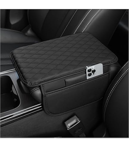 4runner Armrest Cover Center Console Armrest Cover For Toyota 4Runner 1996-2002 - Gray Synthetic Leather Replacement 4Runner Accessories - Foto 7