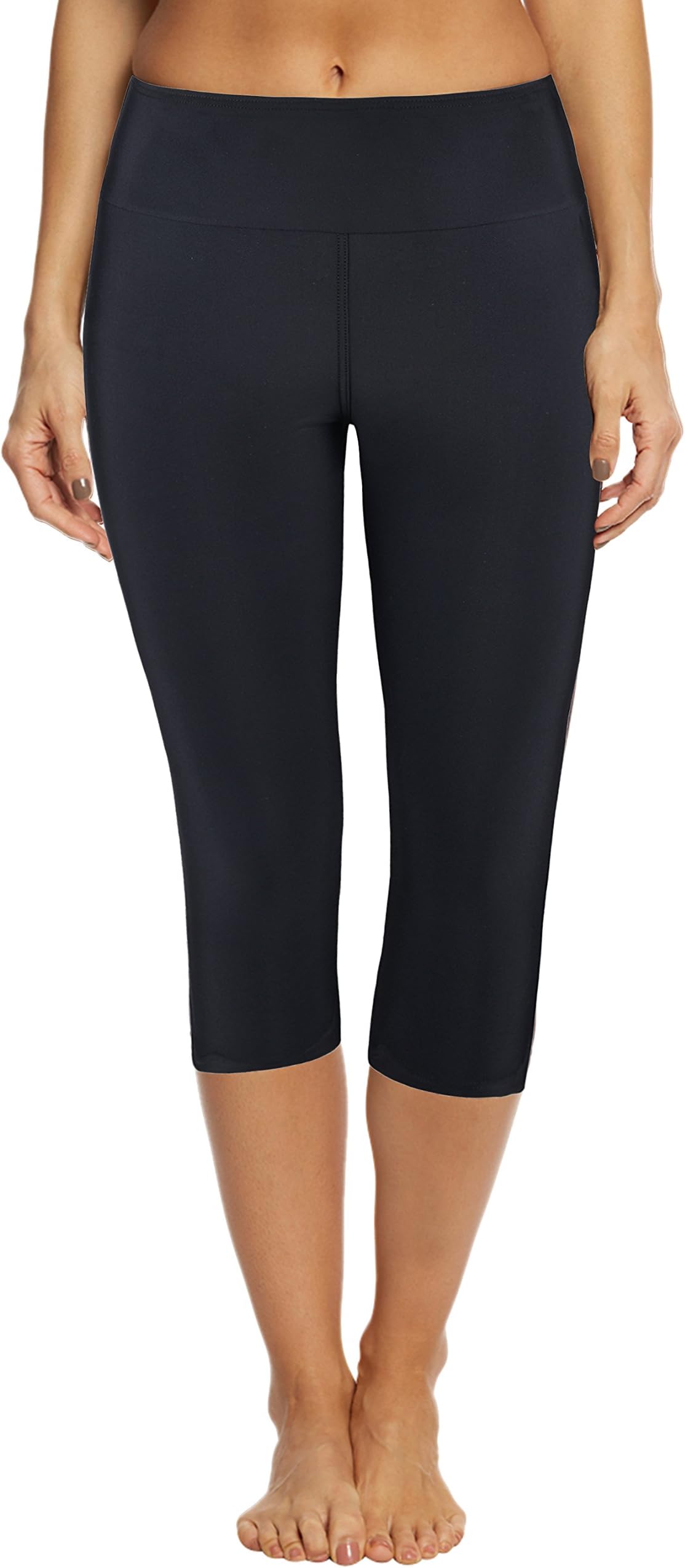 Septangle Women's Swim Pants Capris UPF 50+ Water Outdoor Sport Leggings