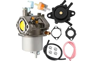 FJCSWJ FE290 Carburetor & Fuel Pump Replacement for Precedent Turf Carryall & Golf Cart Club Car DS Replaces 018056-01 1019056-01 1016438 101805601 101905601 016439 1016440 1016441 1998-UP Carbur FE290 Carb