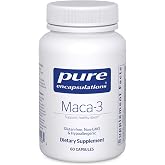 Pure Encapsulations Maca-3, 60 Capsules | Hypoallergenic Supplement Supports Healthy Libido and Reproductive System Function*